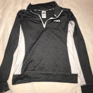 PINK quarter zip athletic jacket